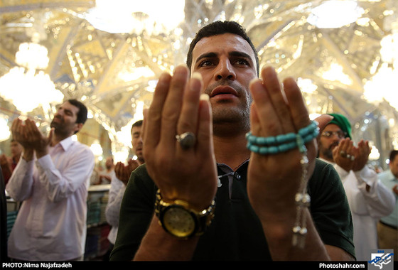 نماز عید قربان در حرم مطهر رضوی‎ / عکس: نیما نجف زاده / شهرآرا