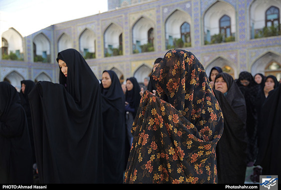نماز عید قربان در حرم مطهر رضوی‎ / عکس: احمدحسنی / شهرآرا
