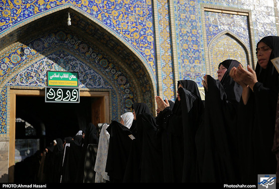 نماز عید قربان در حرم مطهر رضوی‎ / عکس: احمدحسنی / شهرآرا
