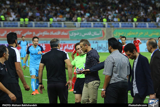 لیگ برتر فوتبال/ مسابقه پدیده مشهد و پیکان تهران / عکس: محسن بخشنده / شهرآرا