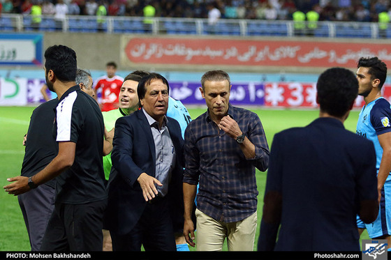 لیگ برتر فوتبال/ مسابقه پدیده مشهد و پیکان تهران / عکس: محسن بخشنده / شهرآرا