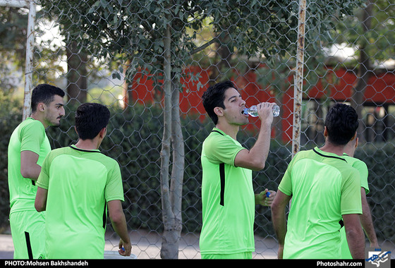 تمرین تیم مشکی پوشان / عکس: محسن بخشنده / شهرآرا 
