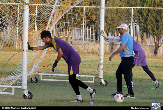 تمرین تیم مشکی پوشان / عکس: محسن بخشنده / شهرآرا 