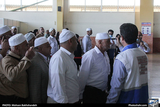 بازگشت نخستین گروه حجاج خراسانی به مشهد / عکس: محسن بخشنده / شهرآرا