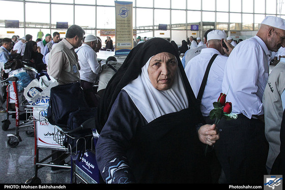 بازگشت نخستین گروه حجاج خراسانی به مشهد / عکس: محسن بخشنده / شهرآرا