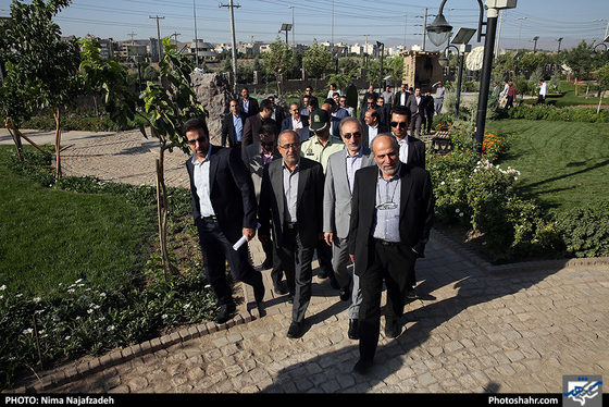 افتتاح بوستان موضوعی دانش / عکس: نیما نجف زاده / شهرآرا