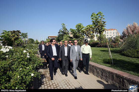 افتتاح بوستان موضوعی دانش / عکس: نیما نجف زاده / شهرآرا
