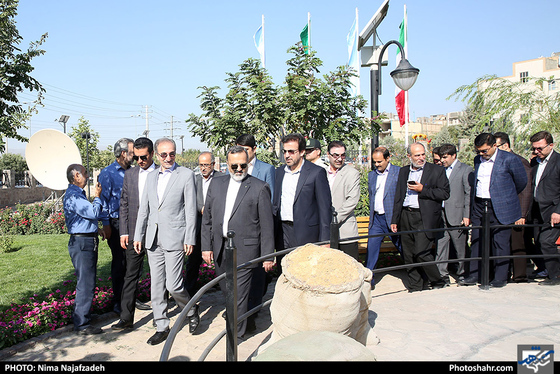 افتتاح بوستان موضوعی دانش / عکس: نیما نجف زاده / شهرآرا