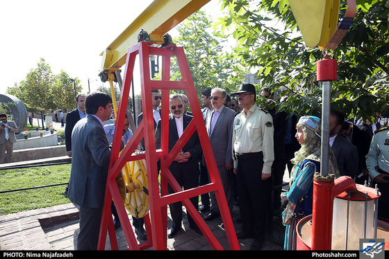 افتتاح بوستان موضوعی دانش / عکس: نیما نجف زاده / شهرآرا