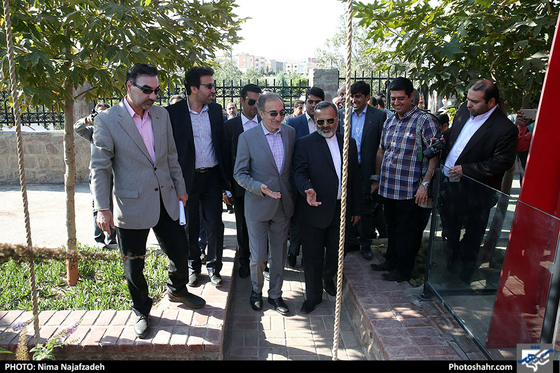 افتتاح بوستان موضوعی دانش / عکس: نیما نجف زاده / شهرآرا