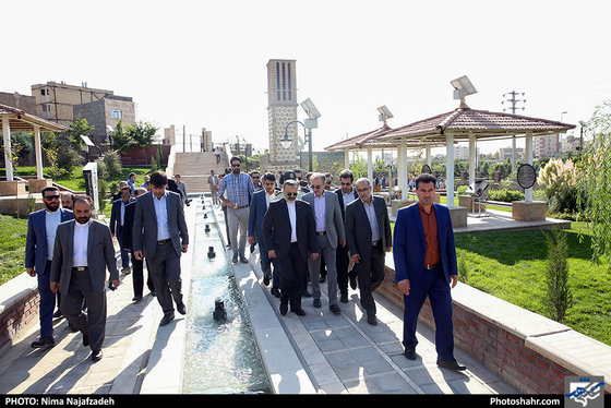 افتتاح بوستان موضوعی دانش / عکس: نیما نجف زاده / شهرآرا