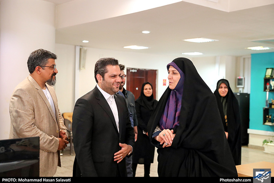حضور شهیندخت مولاوردی در شهرآرا / عکس: محمدحسن صلواتی / شهرآرا