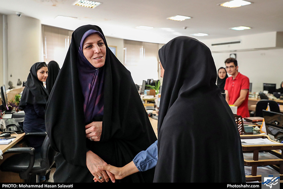 حضور شهیندخت مولاوردی در شهرآرا / عکس: محمدحسن صلواتی / شهرآرا