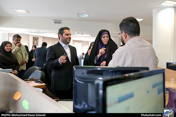 حضور شهیندخت مولاوردی در شهرآرا / عکس: محمدحسن صلواتی / شهرآرا