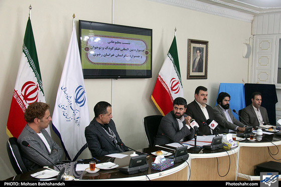 نشست خبری بیست وهشتمین جشنواره تئاتر استان  /عکس: محسن بخشنده / شهرآرا