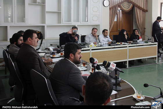 نشست خبری بیست وهشتمین جشنواره تئاتر استان  /عکس: محسن بخشنده / شهرآرا