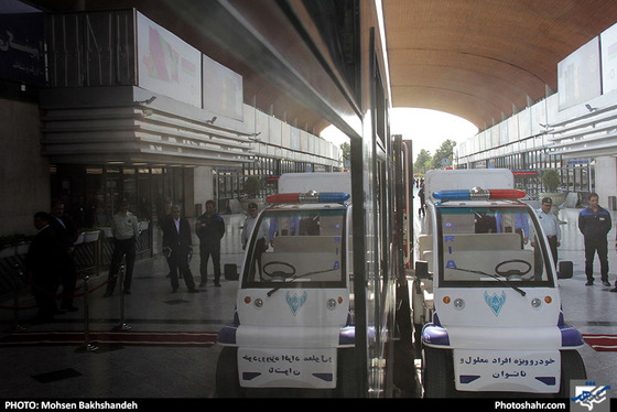 نخستین واگن مخصوص جانبازان و معلولان در شبکه ریلی کشور / عکس: محسن بخشنده / شهرآرا