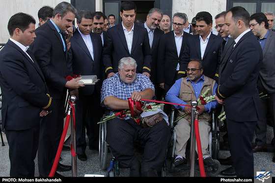 نخستین واگن مخصوص جانبازان و معلولان در شبکه ریلی کشور / عکس: محسن بخشنده / شهرآرا