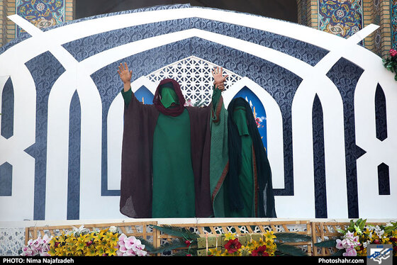 بازسازی واقعه غدیر خم / عکس: نیما نجف زاده / شهرآرا