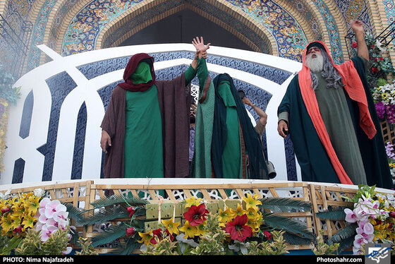 بازسازی واقعه غدیر خم / عکس: نیما نجف زاده / شهرآرا