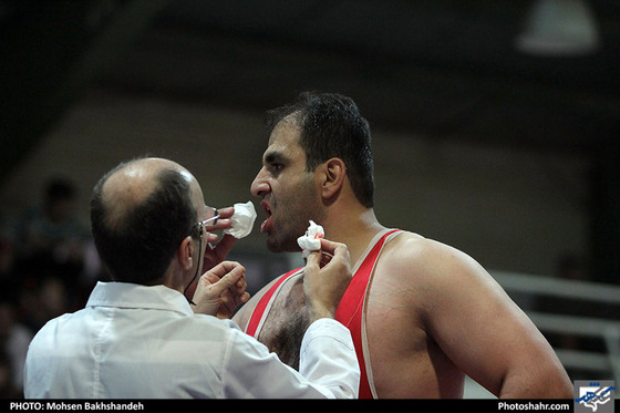 لیگ برتر کشتی فرنگی/مسابقه شهرما مشهد و رعد پدافند البرز‎