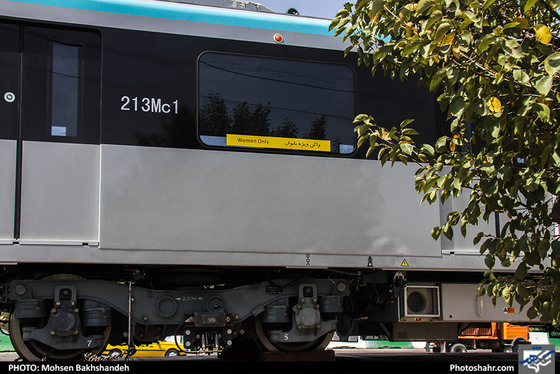 ورود سیزدهمین قطار خط دو قطارشهری به مشهد / عکس: محسن بخشنده / شهرآرا