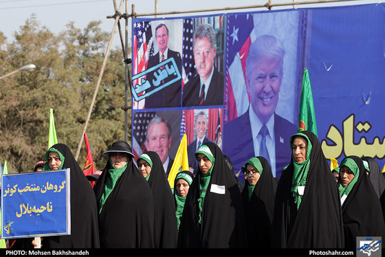 صبحگاه مرکزی رزمایش اقتدار عاشورایی بسیج / عکس:  محسن بخشنده / شهرآرا