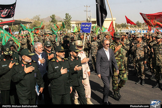 صبحگاه مرکزی رزمایش اقتدار عاشورایی بسیج / عکس:  محسن بخشنده / شهرآرا
