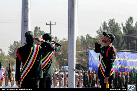 صبحگاه مرکزی رزمایش اقتدار عاشورایی بسیج / عکس:  محسن بخشنده / شهرآرا