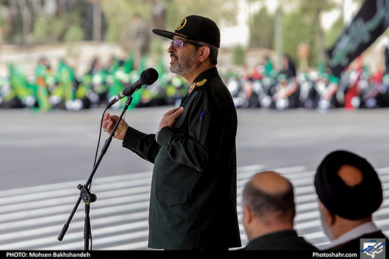 صبحگاه مرکزی رزمایش اقتدار عاشورایی بسیج / عکس:  محسن بخشنده / شهرآرا