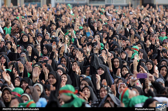 همایش شیرخوارگان حسینی در حرم مطهر رضوی / عکس: محسن بخشنده / شهرآرا