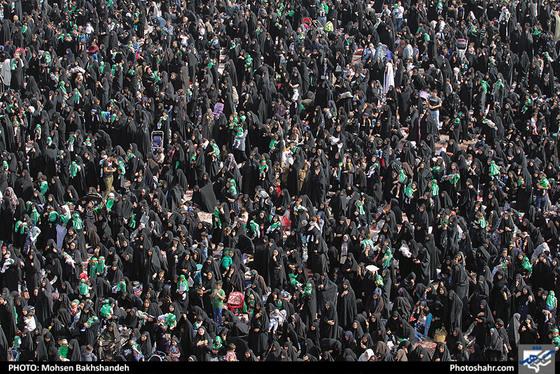 همایش شیرخوارگان حسینی در حرم مطهر رضوی / عکس: محسن بخشنده / شهرآرا