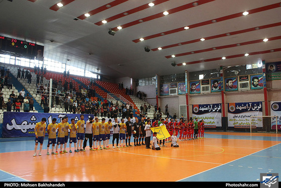 لیگ برتر فوتسال / فرش آرا مشهد و پارسیان شهر قدس /‎ محسن بخشنده / شهرآرا
