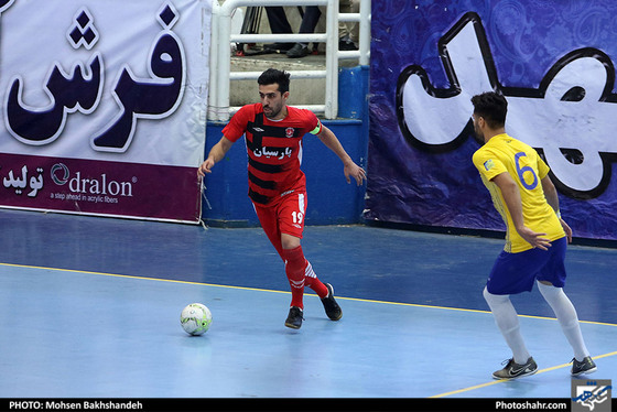 لیگ برتر فوتسال / فرش آرا مشهد و پارسیان شهر قدس /‎ محسن بخشنده / شهرآرا