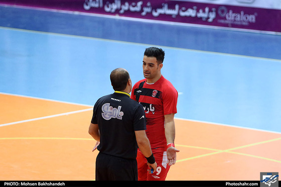 لیگ برتر فوتسال / فرش آرا مشهد و پارسیان شهر قدس /‎ محسن بخشنده / شهرآرا