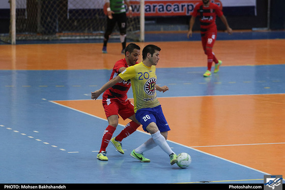 لیگ برتر فوتسال / فرش آرا مشهد و پارسیان شهر قدس /‎ محسن بخشنده / شهرآرا