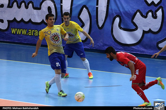 لیگ برتر فوتسال / فرش آرا مشهد و پارسیان شهر قدس /‎ محسن بخشنده / شهرآرا