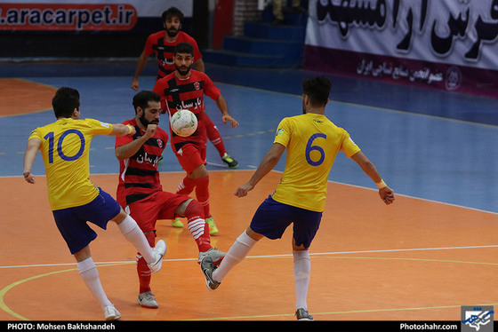 لیگ برتر فوتسال / فرش آرا مشهد و پارسیان شهر قدس /‎ محسن بخشنده / شهرآرا