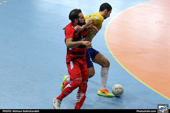 لیگ برتر فوتسال / فرش آرا مشهد و پارسیان شهر قدس /‎ محسن بخشنده / شهرآرا