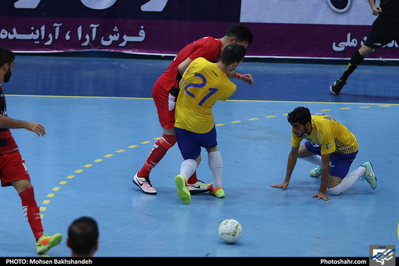 لیگ برتر فوتسال / فرش آرا مشهد و پارسیان شهر قدس /‎ محسن بخشنده / شهرآرا