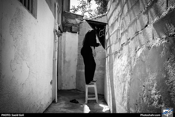 کوچه های سوگوار / عکس: سعید گلی / شهرآرا