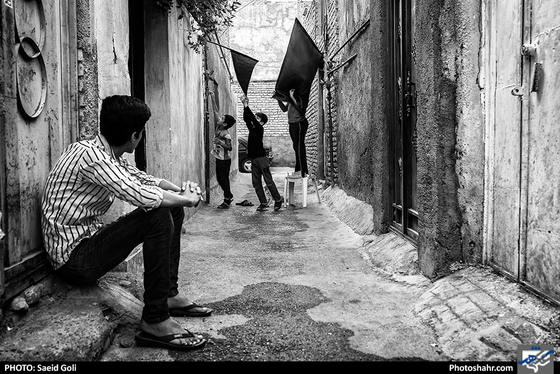کوچه های سوگوار / عکس: سعید گلی / شهرآرا