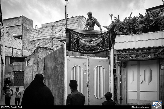 کوچه های سوگوار / عکس: سعید گلی / شهرآرا