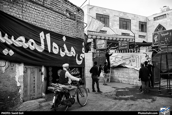 کوچه های سوگوار / عکس: سعید گلی / شهرآرا