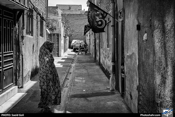 کوچه های سوگوار / عکس: سعید گلی / شهرآرا