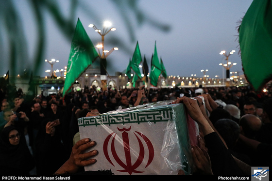تشییع پیکر مطهر 9 شهید دفاع مقدس و 2 شهید مدافع حرم / عکس: محمدحسن صلواتی / شهرآرا