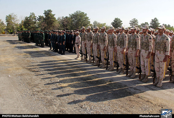 صبحگاه مشترک نیروهای مسلح خراسان رضوی / عکس: محسن بخشنده / شهرآرا