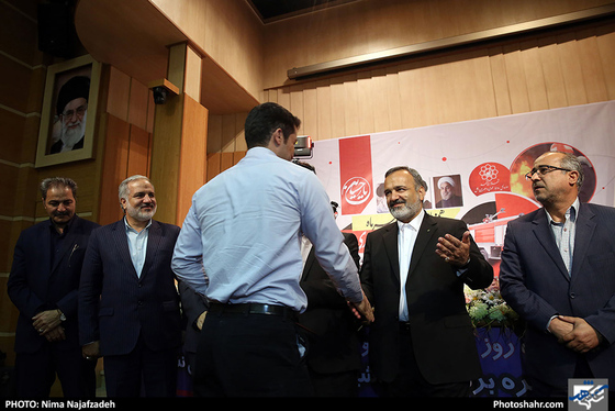 مراسم بهره‌برداری از تجهیزات آتش‌نشانی / عکس: نیما نجف زاده / شهرآرا
