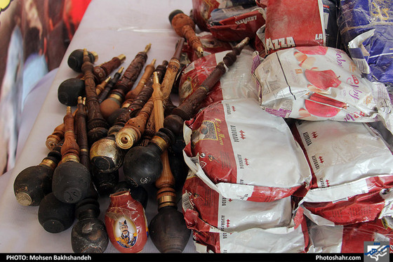 نمایشگاه کشفیات پلیس مبارزه با مواد مخدر / عکس: محسن بخشنده / شهرآرا