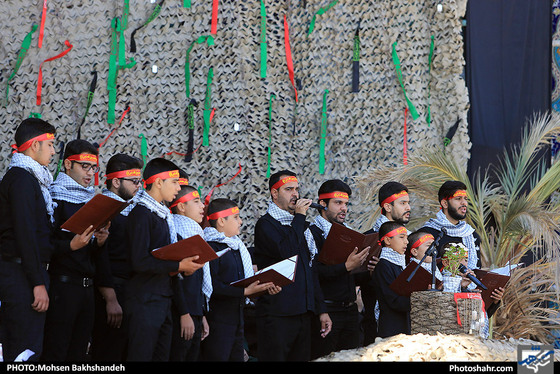 اجتماع عظیم بسیجیان در حرم مطهر رضوی / عکس: محسن بخشنده / شهرآرا